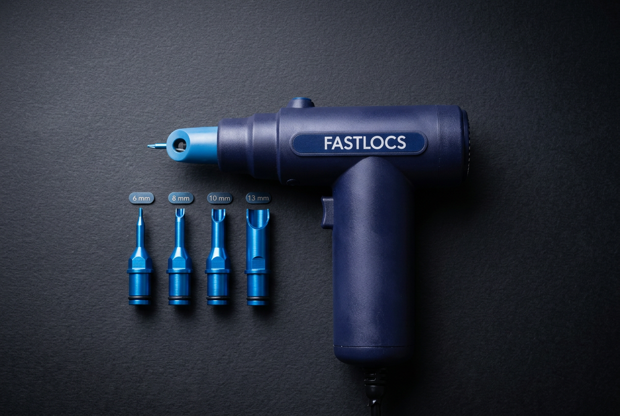 FastLocs interchangeable needle sizes